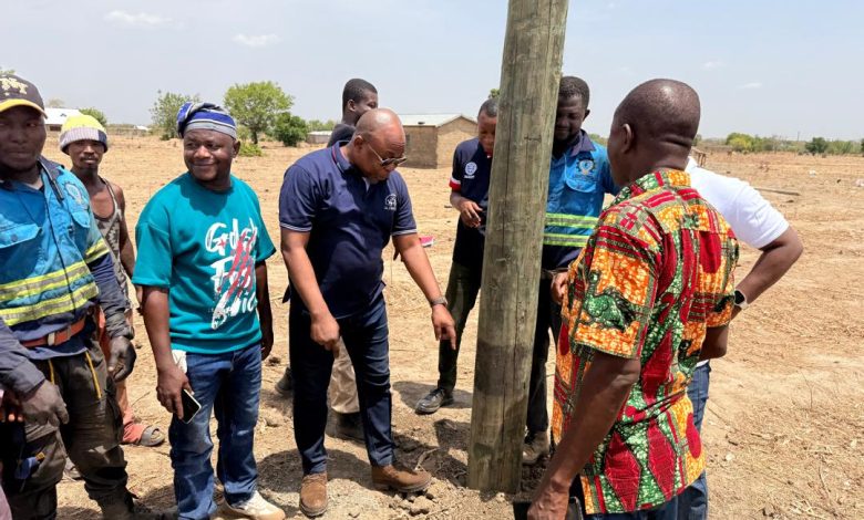 James Agalga Inspecting Electricity Projects
