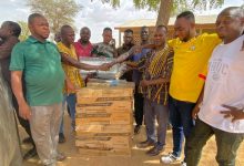 Chiana-Paga MP donates 100 streetlights