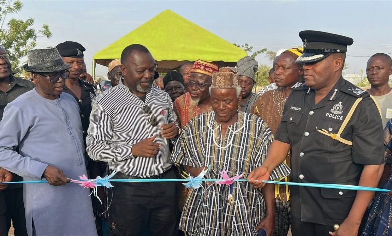 Sod Cutting for the Police Station Project