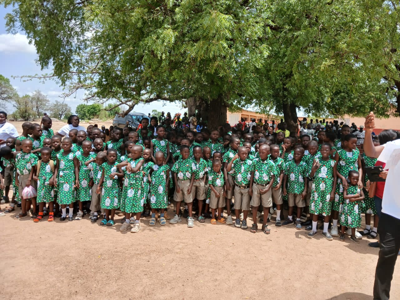 Some beneficiary pupils