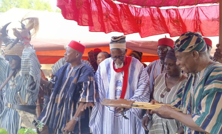 Sandem Naab and other Traditional Leaders at the launch.