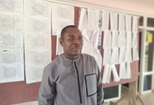 Richard Ayettey, National Examination Coordinator at GES Headquarters in Accra.