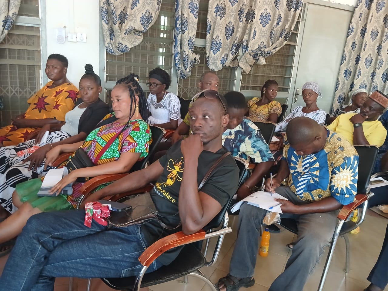 A cross section of some participants