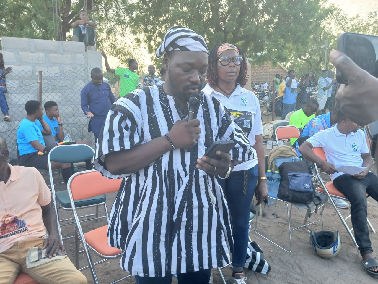 Wenawome Aborah, Chairman of the Paga Youth Movement
