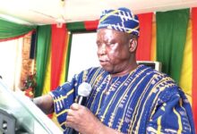 The Upper East Regional Minister, Donatus Akamugri Atanga