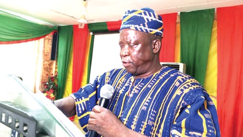 The Upper East Regional Minister, Donatus Akamugri Atanga
