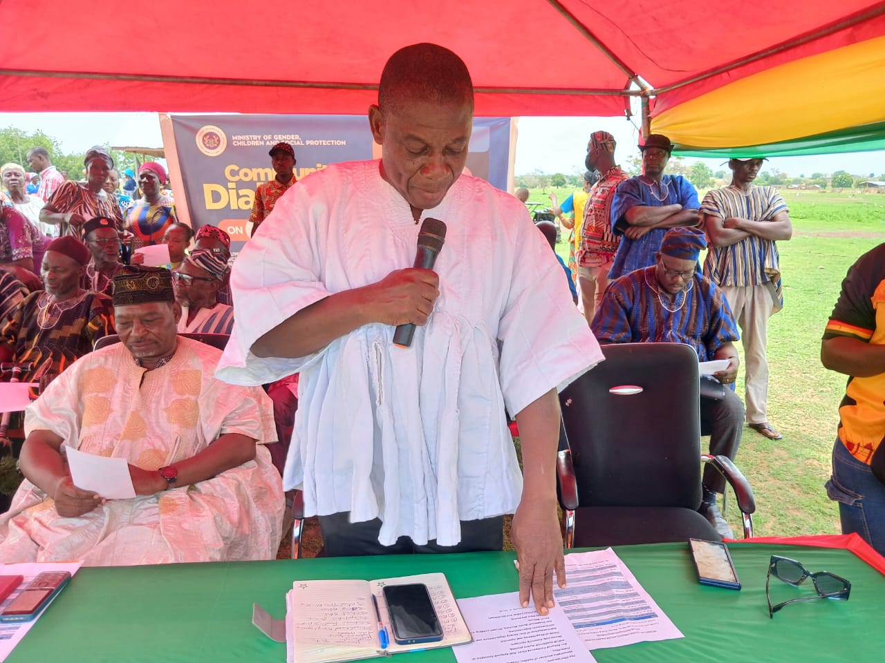 Solomon Akogti Ansoabayie, MCE, Bulsa North Municipality.
