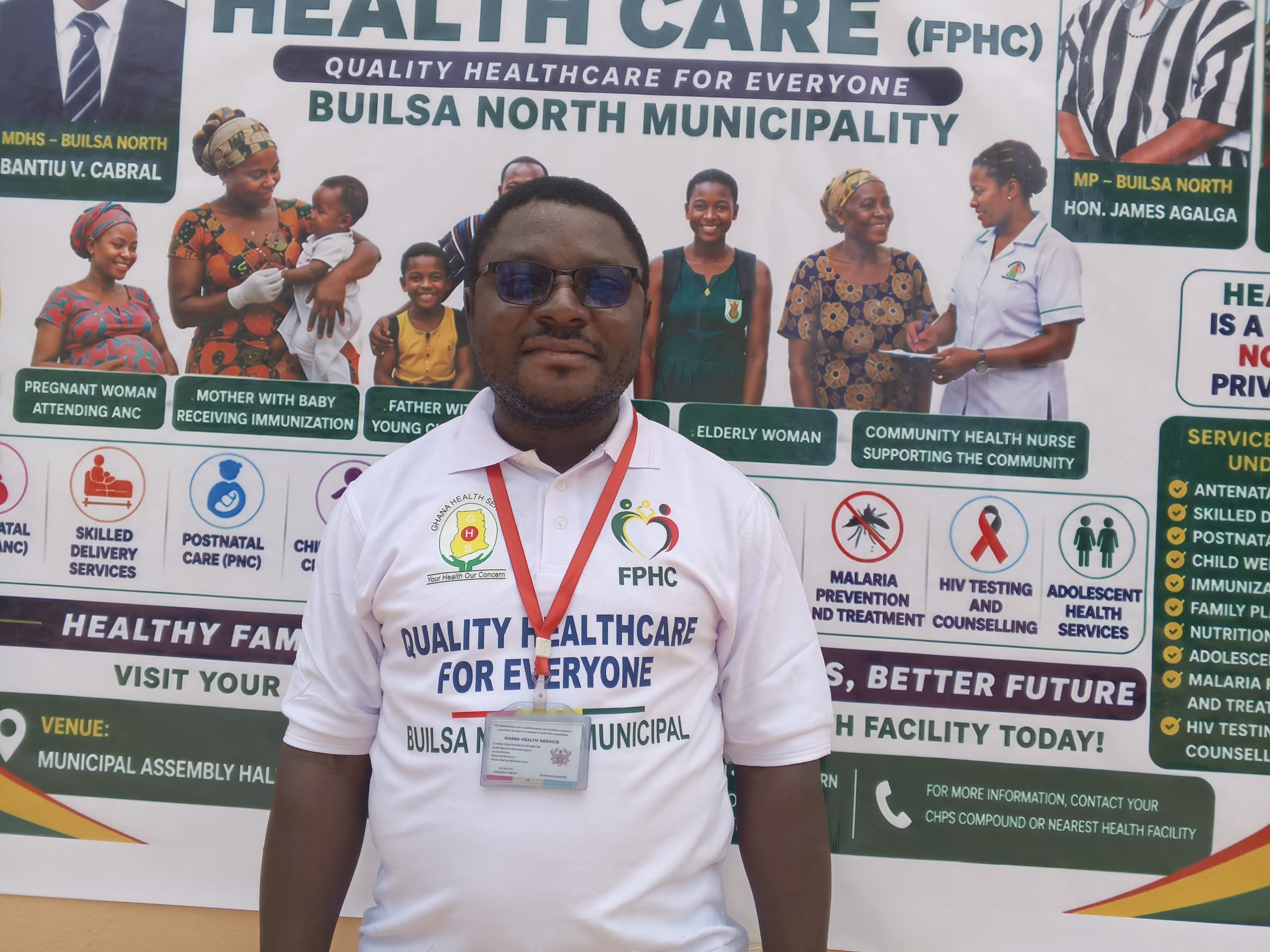 Cabral Bantiu, Bulsa North Municipal Health Director.