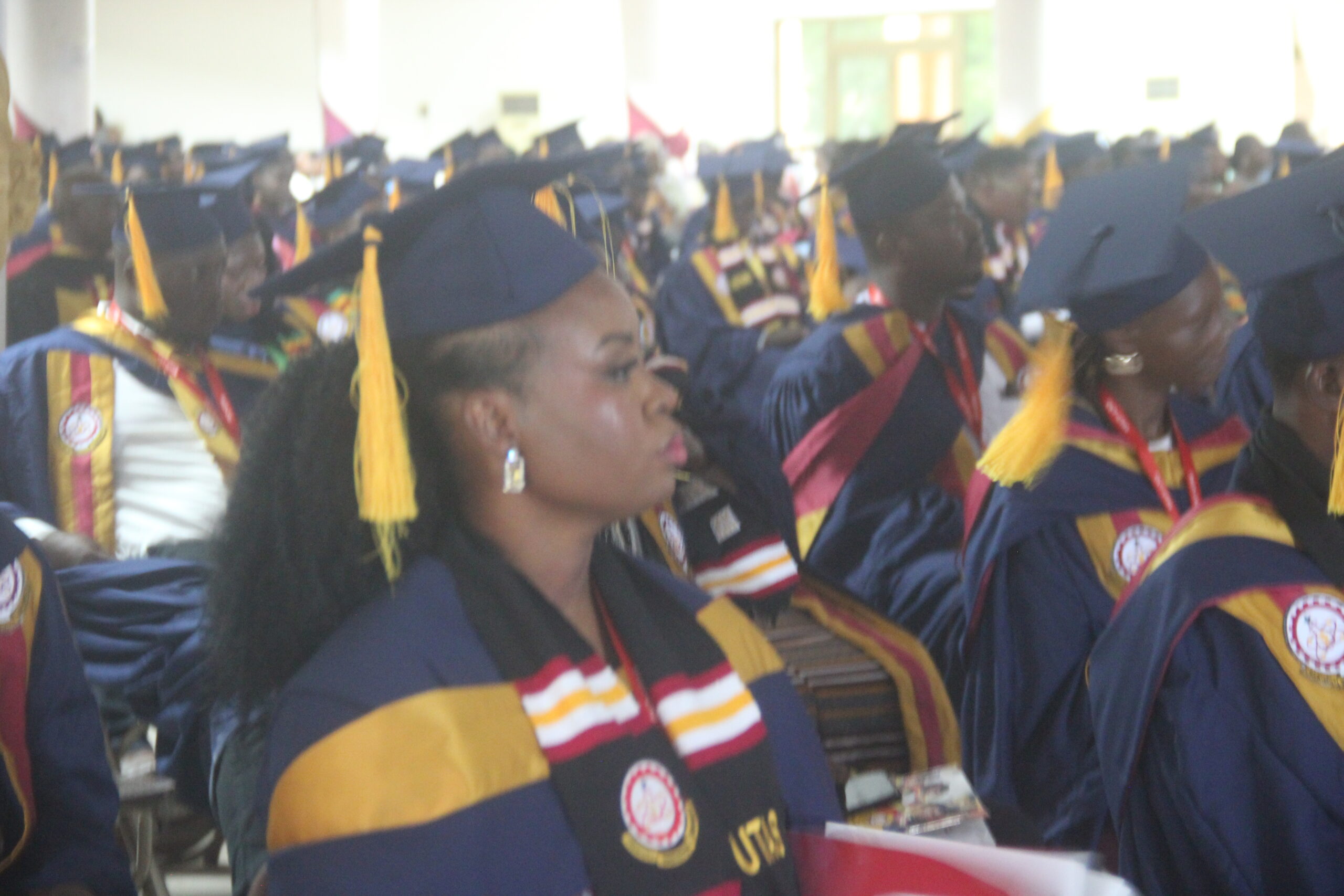 A cross-section of graduand