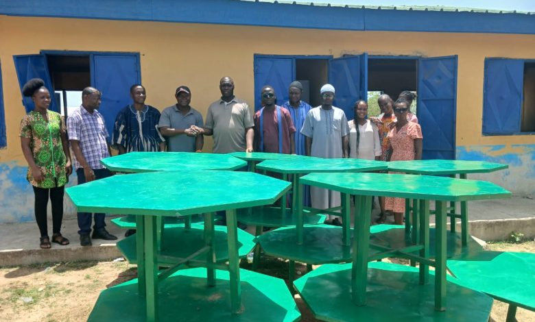 Desks donated by Kactone Records