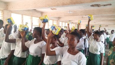 Participants of the menstrual hygiene education