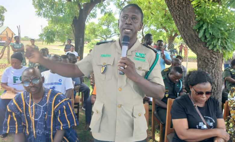 George Boamey, Navrongo District Manager- Forestry Services Division of the Forestry Commission.