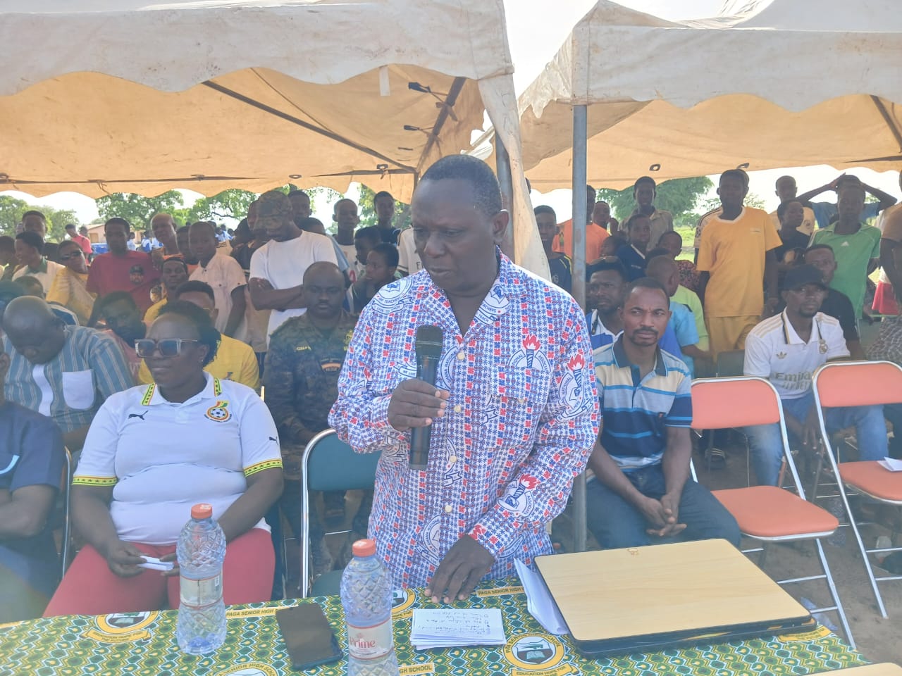 Isaac Boena, Headteacher-Paga Senior High School.