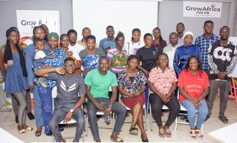 Beneficiaries of Youth in Agriculture and Employability Programme