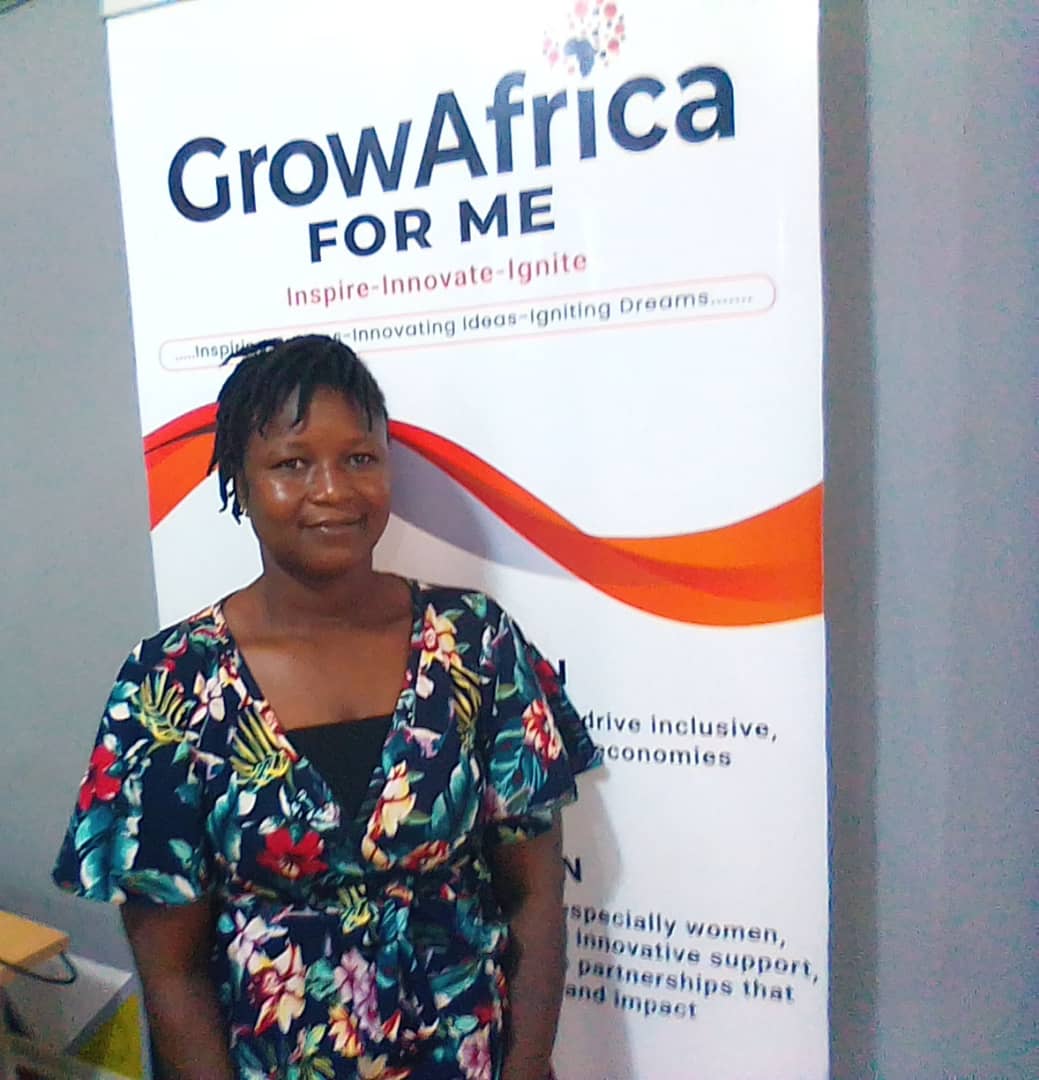 Evelyn Zakaria, a beneficiary.