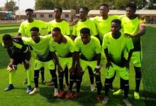 A group picture of Kotokoli Zongo in the Bolgatanga Ramadan Soccer Fiesta