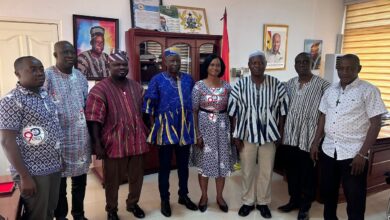 A group photo of GNAT representatives with Akumugri Atanga