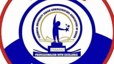 Logo of the Technical University Senior Administrators' Association of Ghana (TUSAAG)